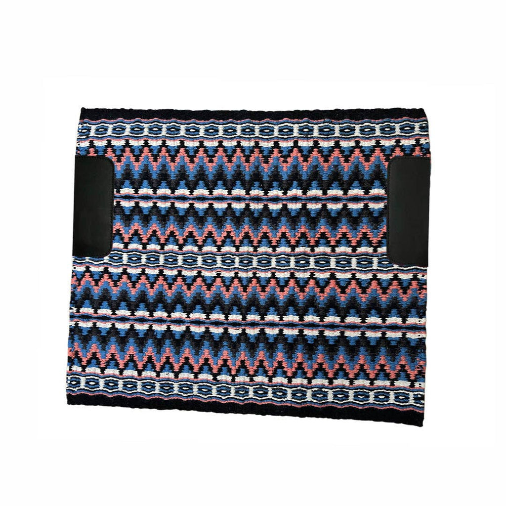 TuffRider Double Weave Western Saddle Blanket 34" X 40": Multi-009 / 34x40