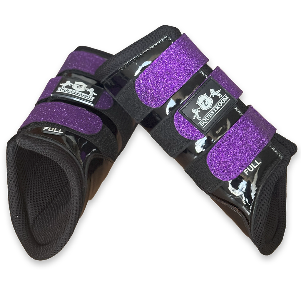 Purple Amethyst Saddle Pad Set