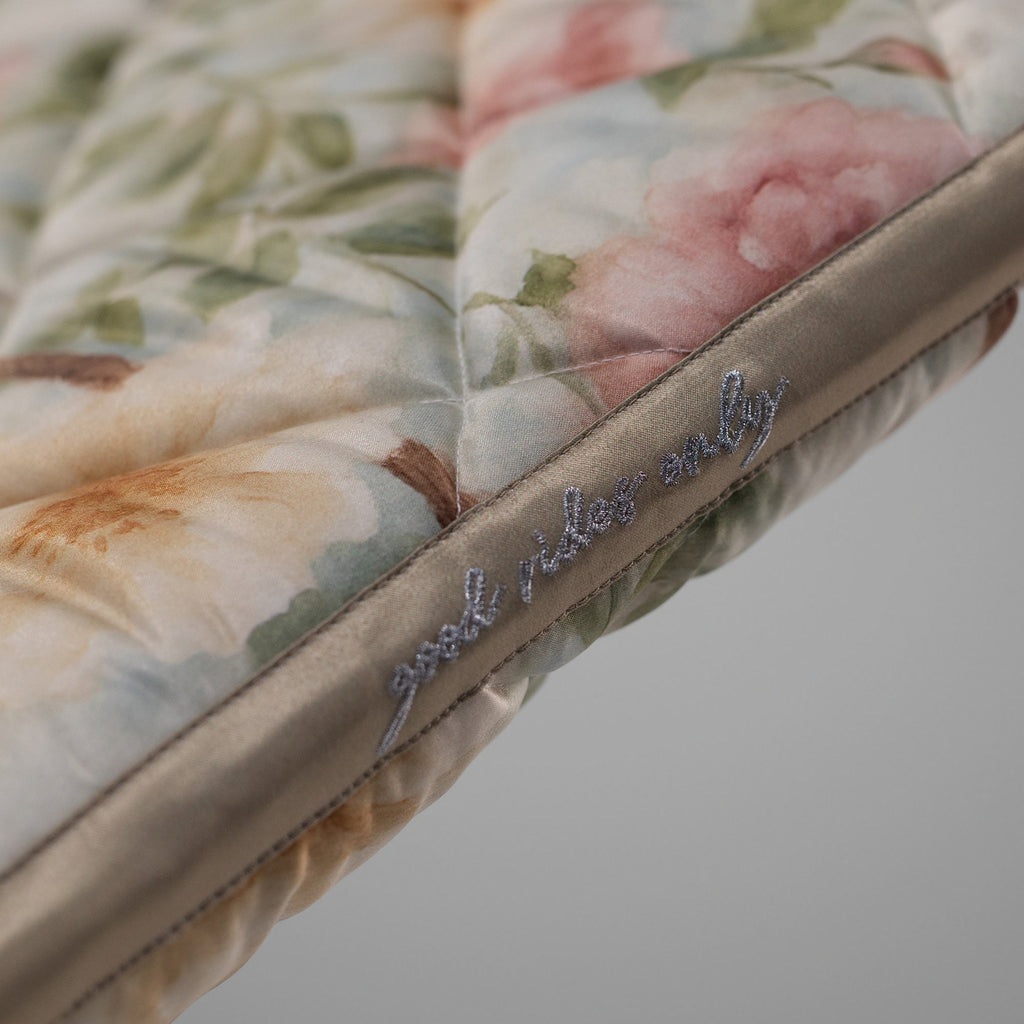 Dapplebay Vintage Floral Jump Saddle Pad