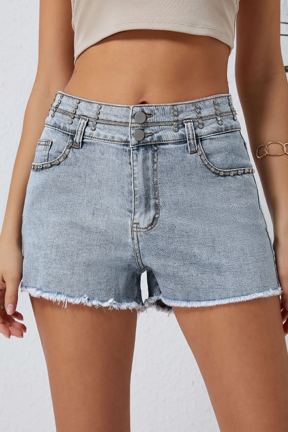 Rhinestone Rodeo Vintage Shorts