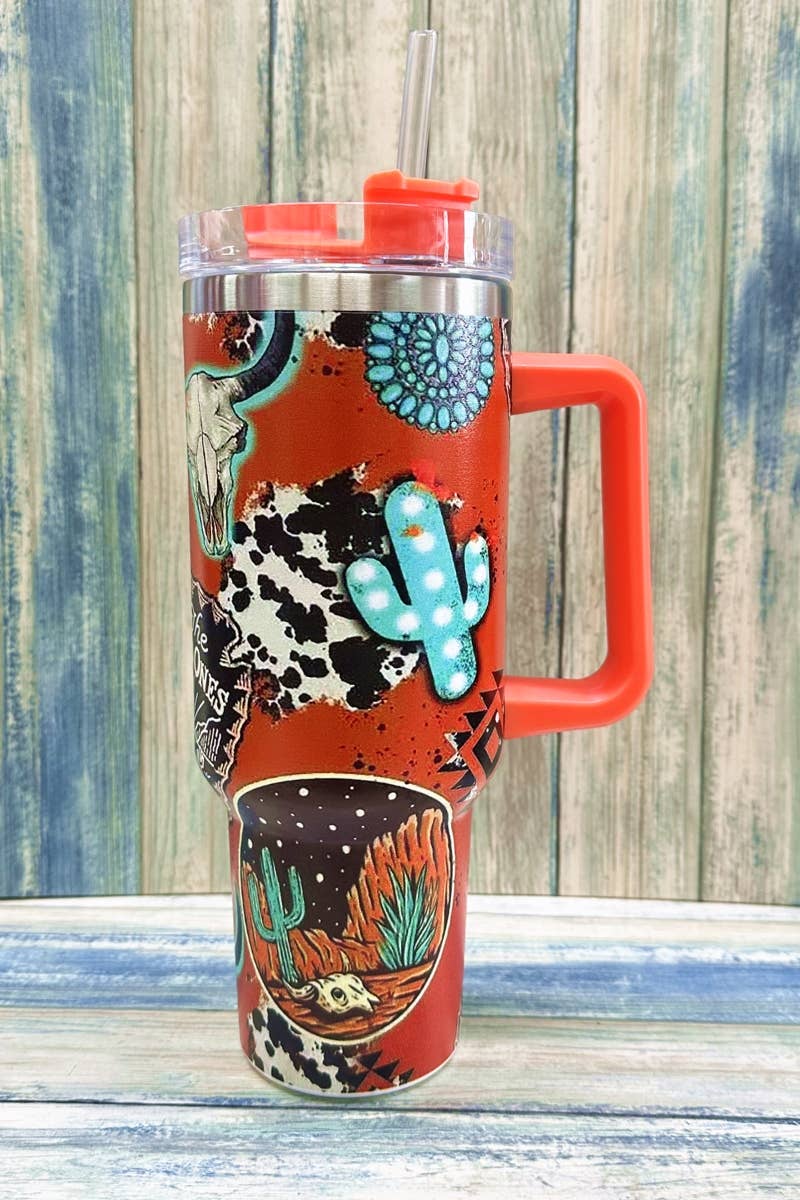 WESTERN STAINLESS STEEL TUMBLERS CUP 40oz  no