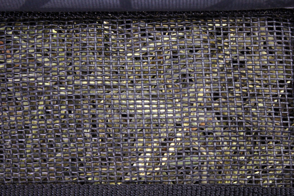 Paris Tack Patented Hay Bale Bag 1200D Waterproof with Mesh Ventilation Windows and Cactus Leather Accents