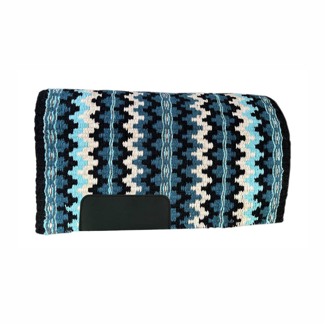 TuffRider Double Weave Western Saddle Blanket 34" X 40": Multi-002 / 34x40
