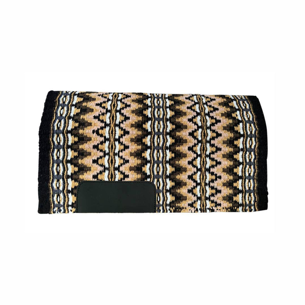 TuffRider Double Weave Western Saddle Blanket 34" X 40": Multi-002 / 34x40