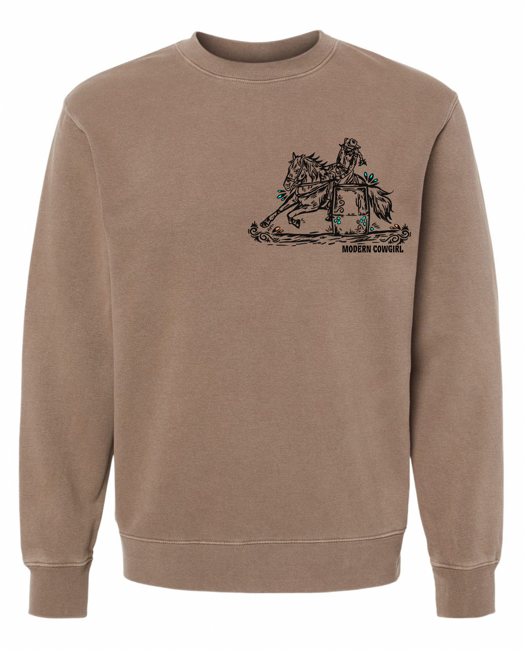 Barrel Racer Crewneck Sweatshirt