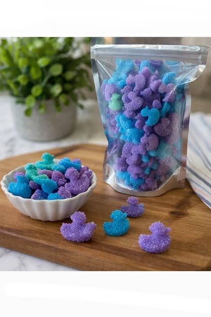 Horse Sugar Treats - Purple & Blue Mini Ducks