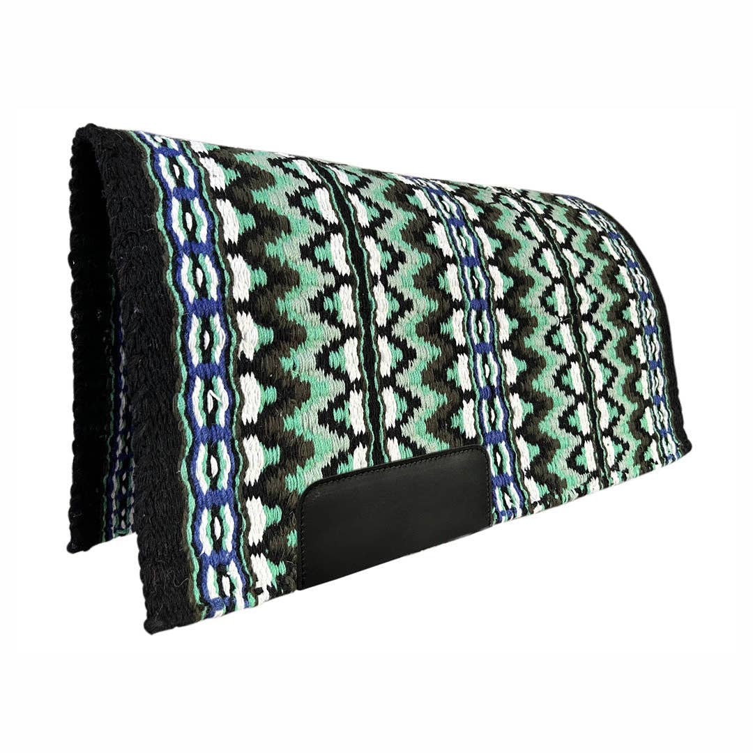 TuffRider Double Weave Western Saddle Blanket 34" X 40": Multi-002 / 34x40