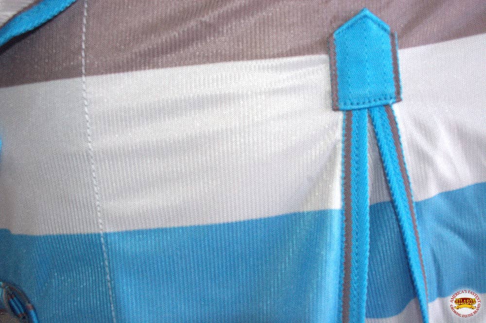 Horse Fly Sheet Uv Protect Mesh Bug Mosquito Summer Turquoise Grey