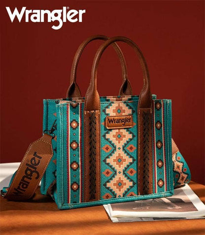 Montana West Wrangler Aztec Tote