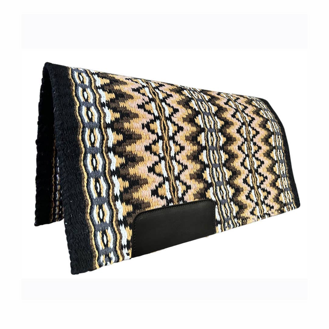 TuffRider Double Weave Western Saddle Blanket 34" X 40": Multi-002 / 34x40