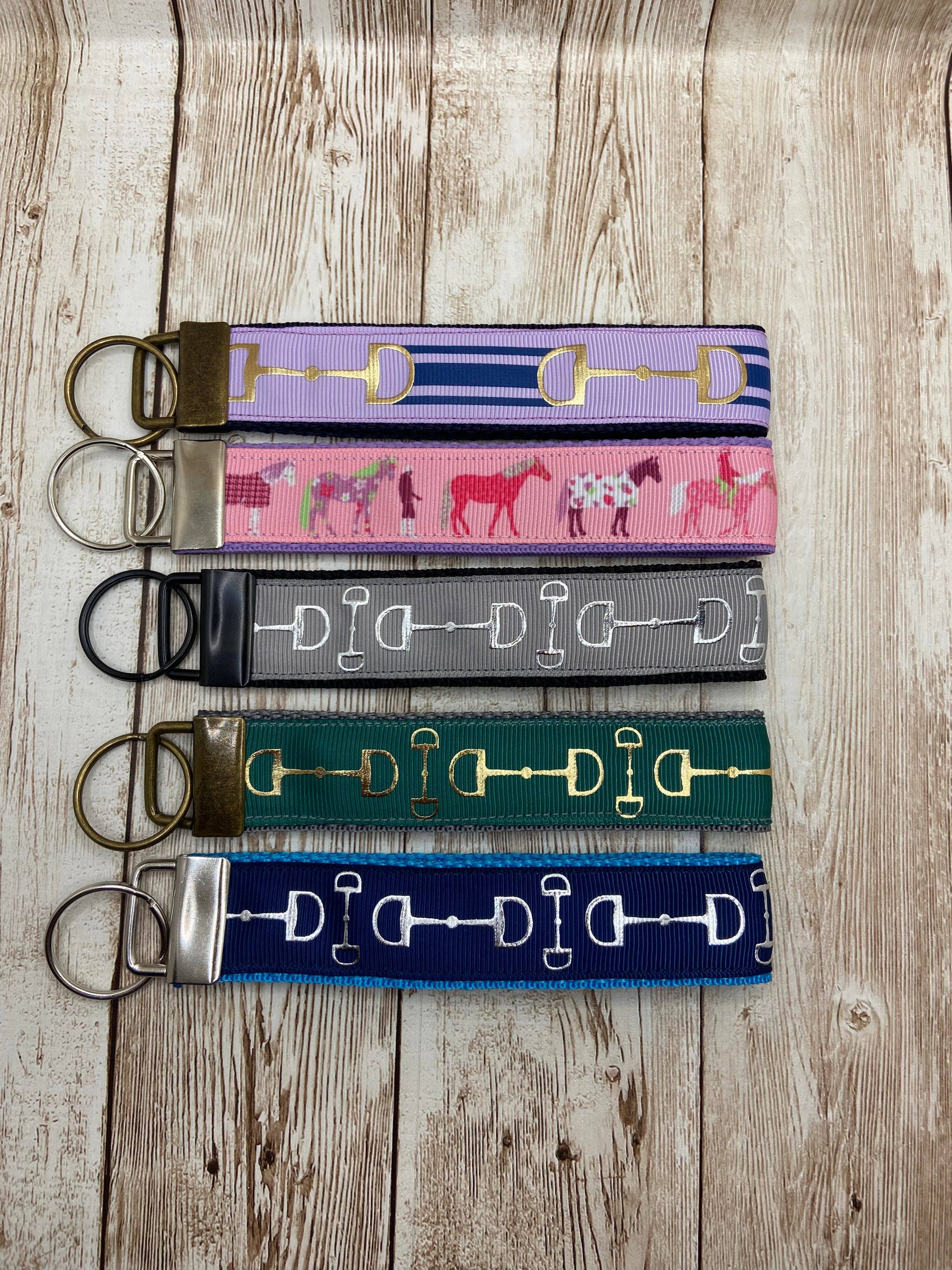 Equestrian Keychain - Webbed Keychain - Assorted