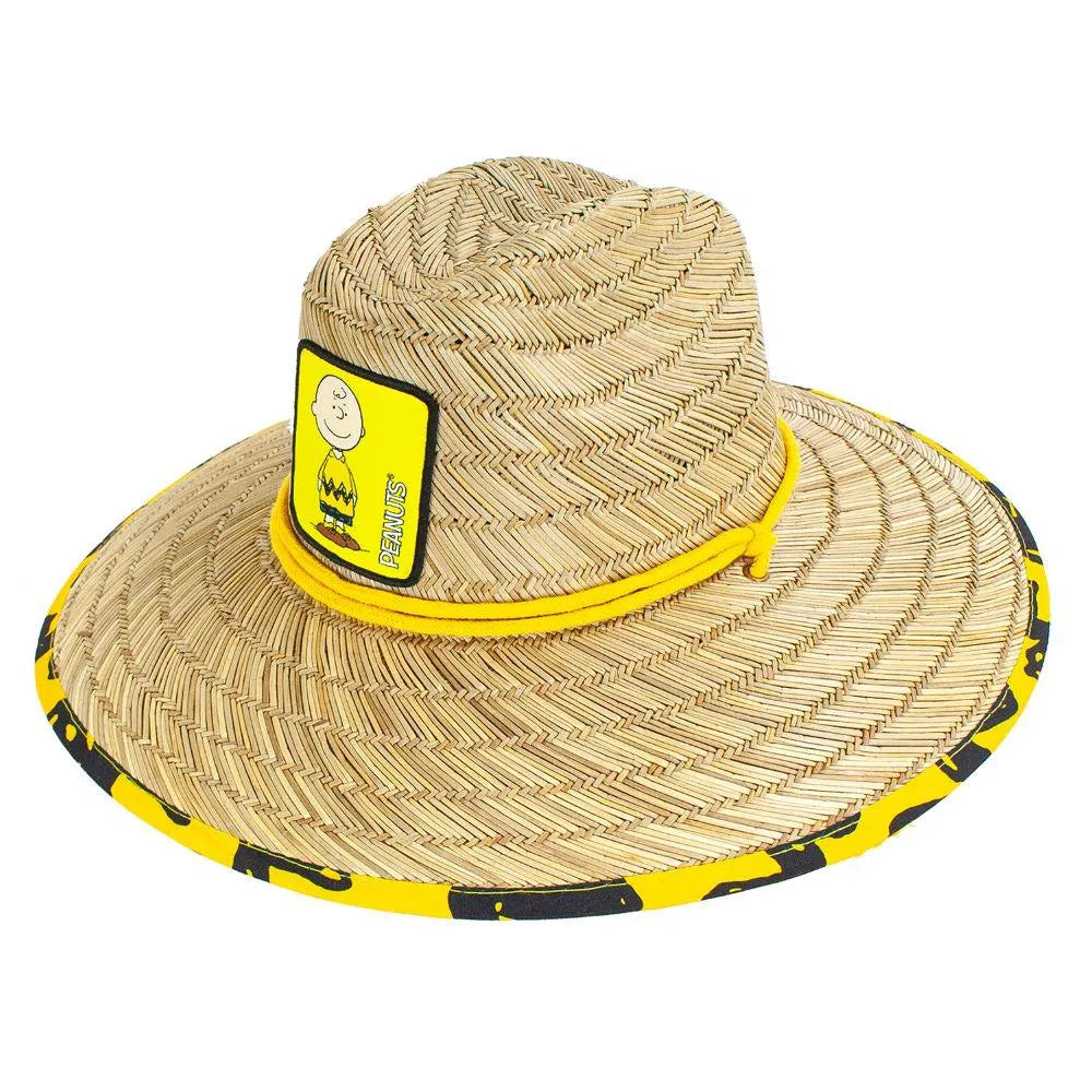 Peter Grimm Peanuts Charlie - Rye Straw Lifeguard Hat – Burch HIll Tack