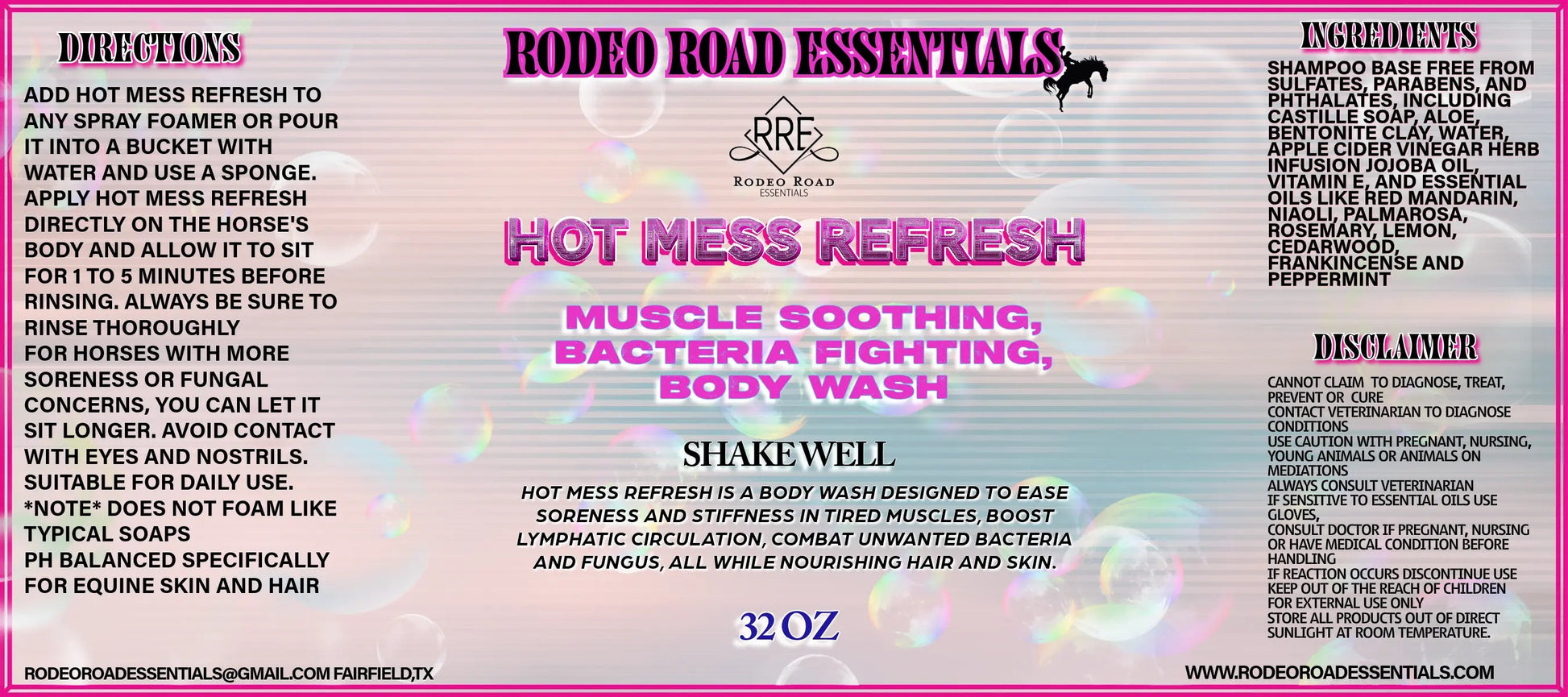 Hot Mess Refresh Wash