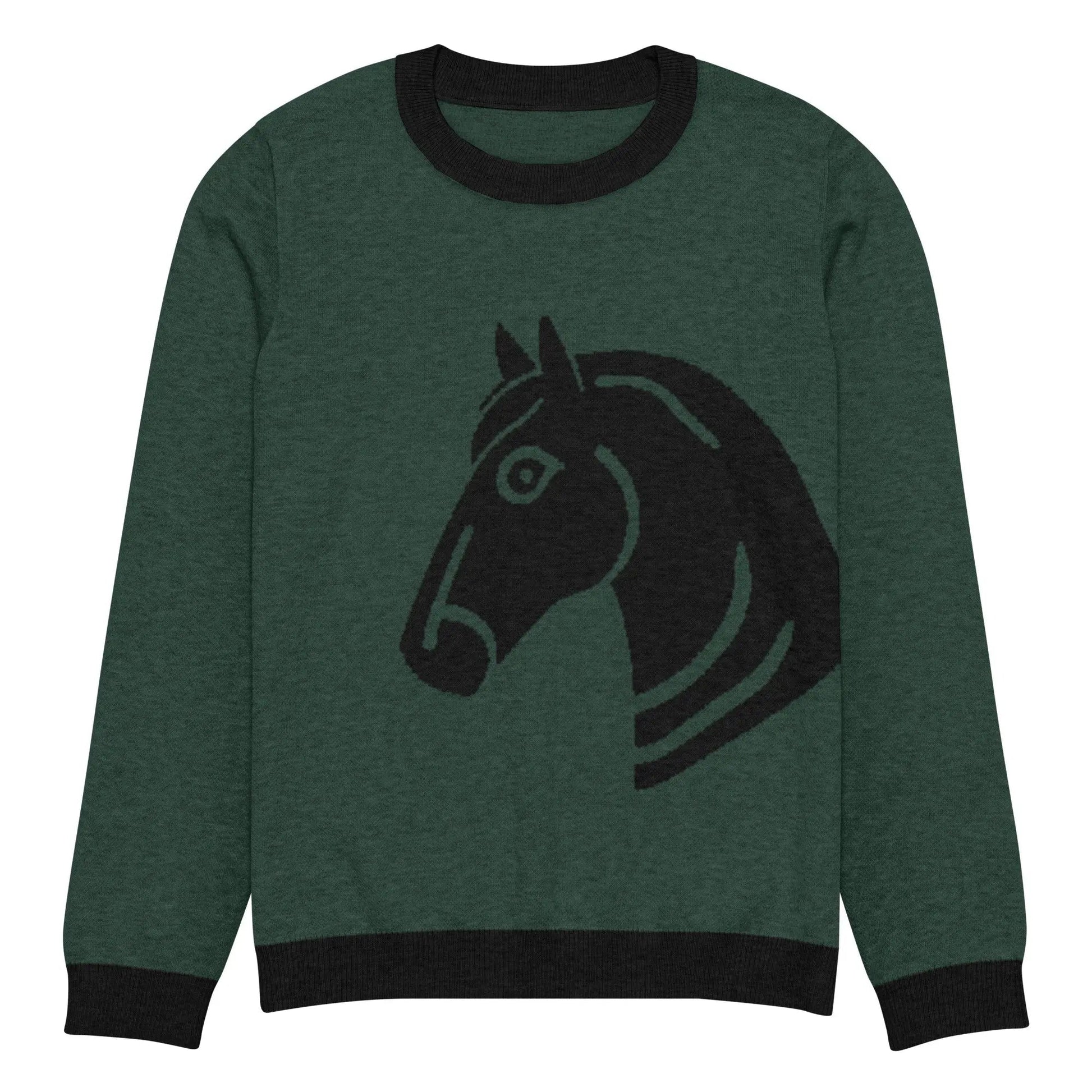 Neon Spur Heritage Horse Crew-Neck Sweater