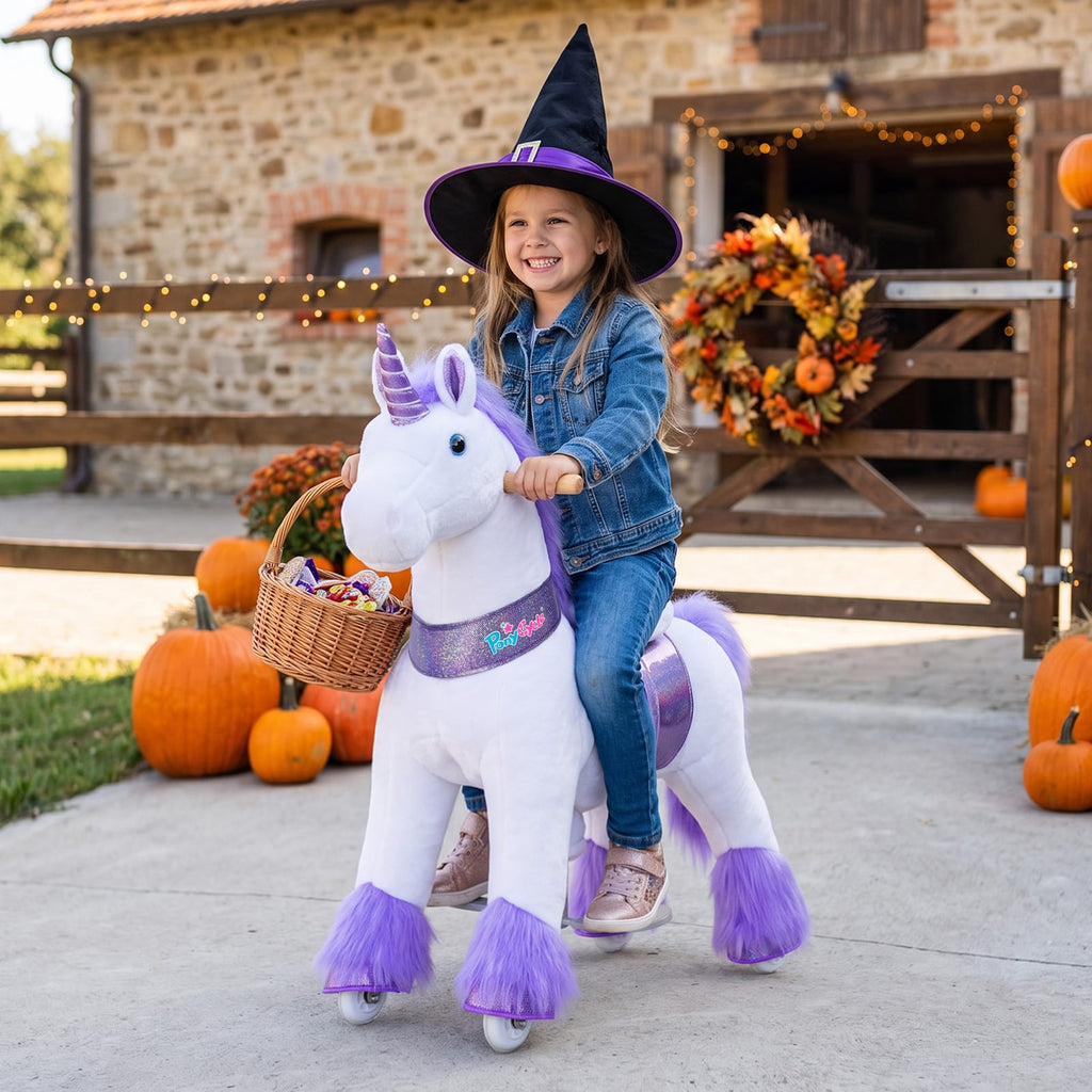 Model U® Unicorn Ride-On Toy Age 4–7 – Purple