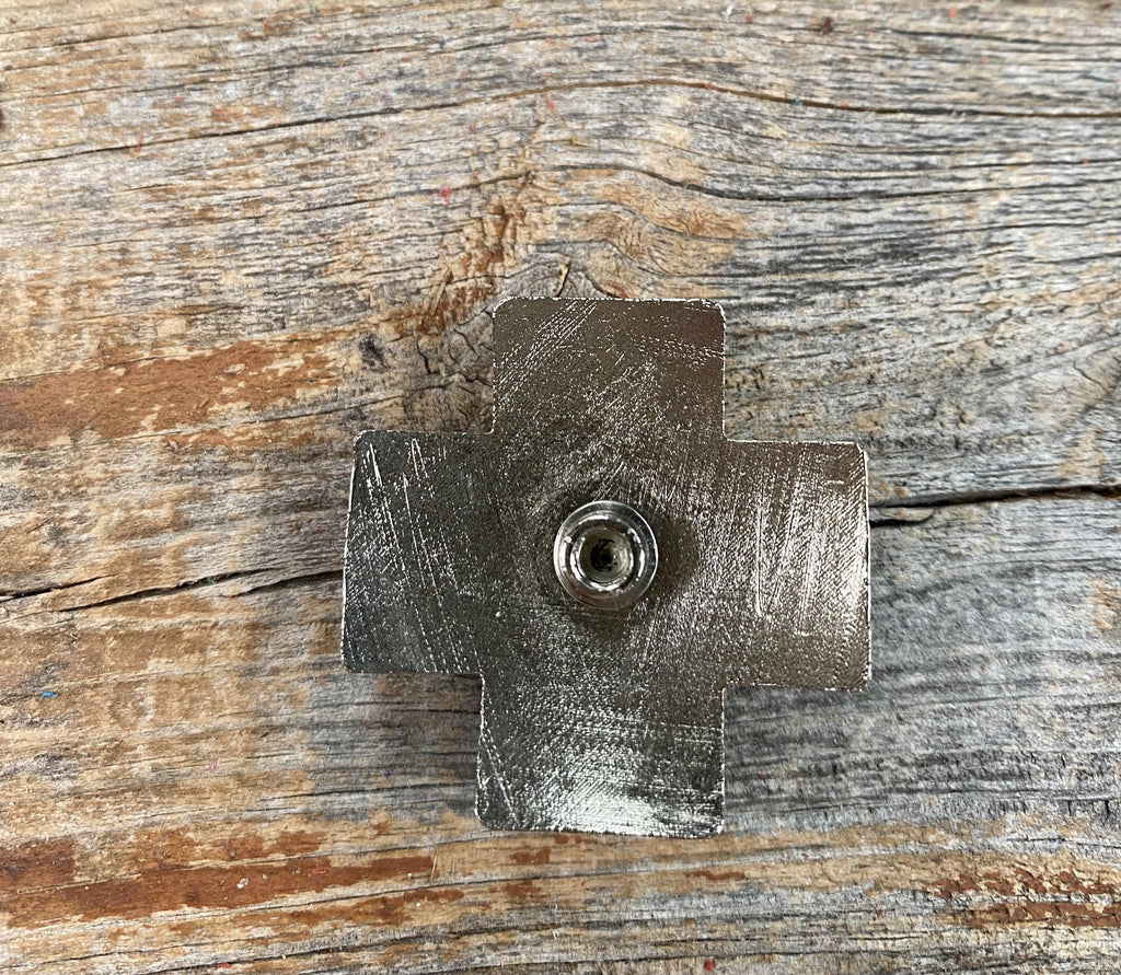 Southwest Antique Silver Turquoise 1" Concho W201S