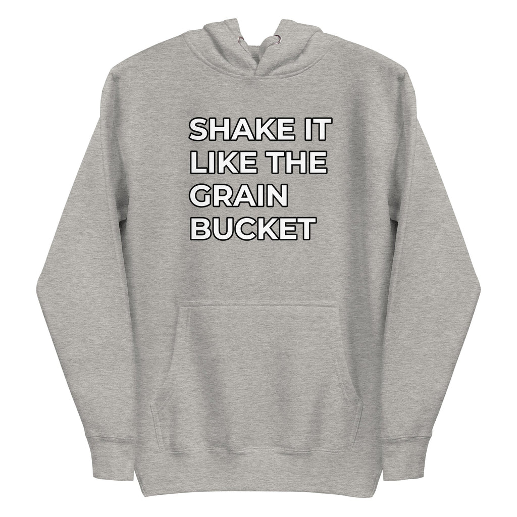 Unisex Shake It Like The Grain Bucket Cotton Hoodie