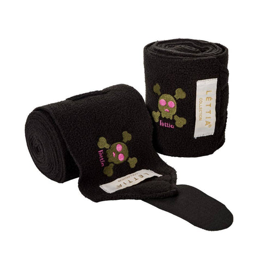 Lettia Skull Design Polo Wraps- Leg Wraps