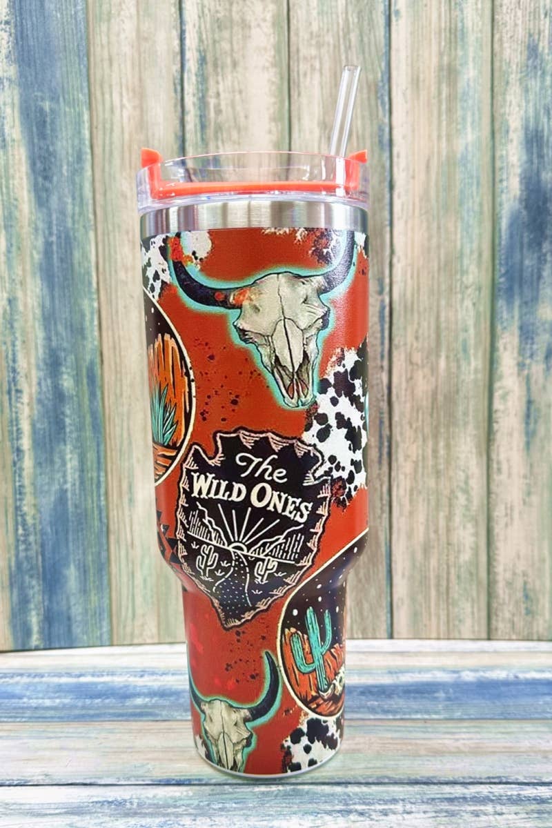 WESTERN STAINLESS STEEL TUMBLERS CUP 40oz  no