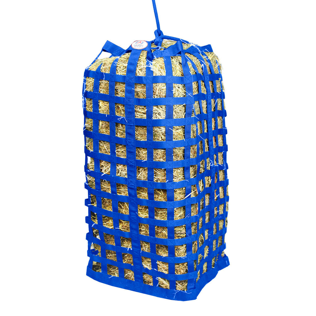 Derby Originals Go Around XL All-Sided Slow Feeder Horse Hay Bag – 1.75" Square Openings – Restricted Feeding | Patented Design – 1-Year Warranty