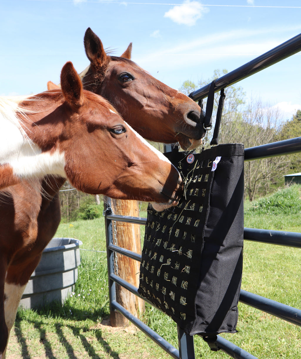 Ultra Slow Feed Hay Bag – 1" Square Openings – Maximum Feeding Time Extension – 6-Month Warranty | Super Tough Bottom
