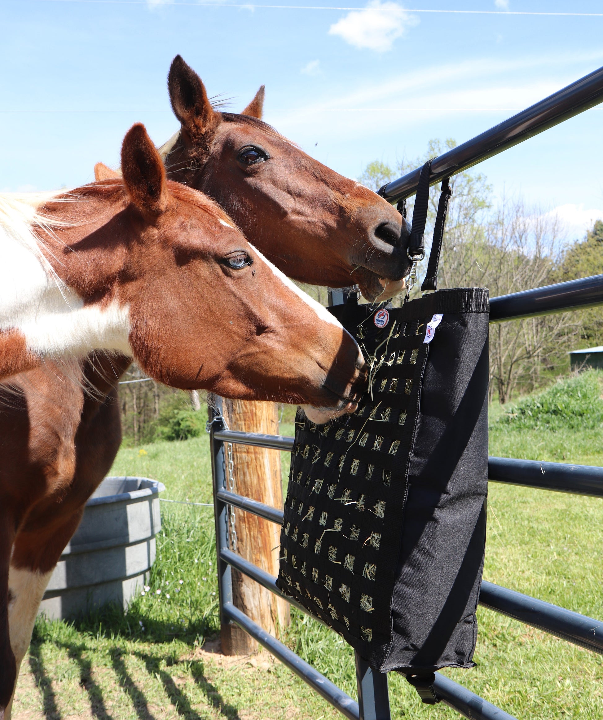 Ultra Slow Feed Hay Bag – 1" Square Openings – Maximum Feeding Time Extension – 6-Month Warranty | Super Tough Bottom
