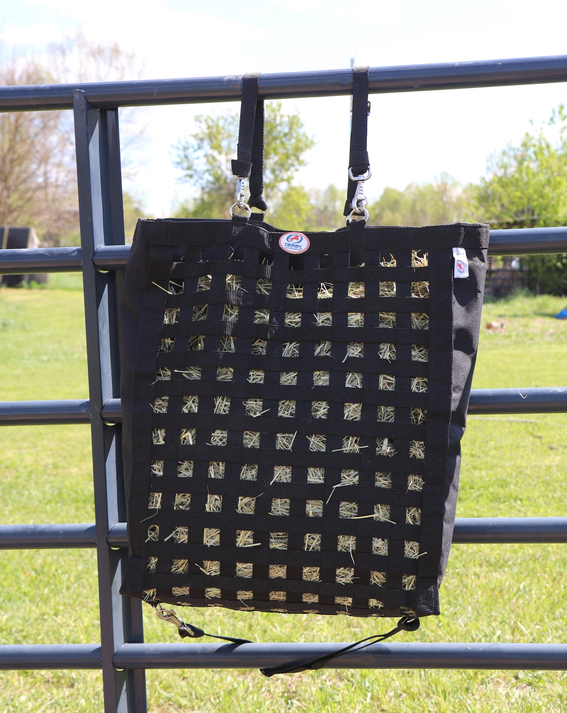 Ultra Slow Feed Hay Bag – 1" Square Openings – Maximum Feeding Time Extension – 6-Month Warranty | Super Tough Bottom