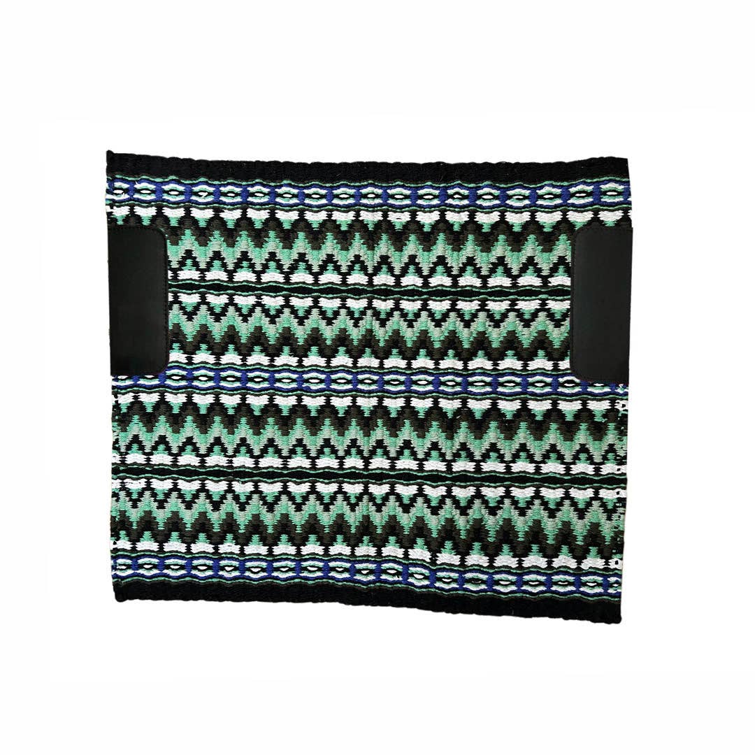 TuffRider Double Weave Western Saddle Blanket 34" X 40": Multi-002 / 34x40