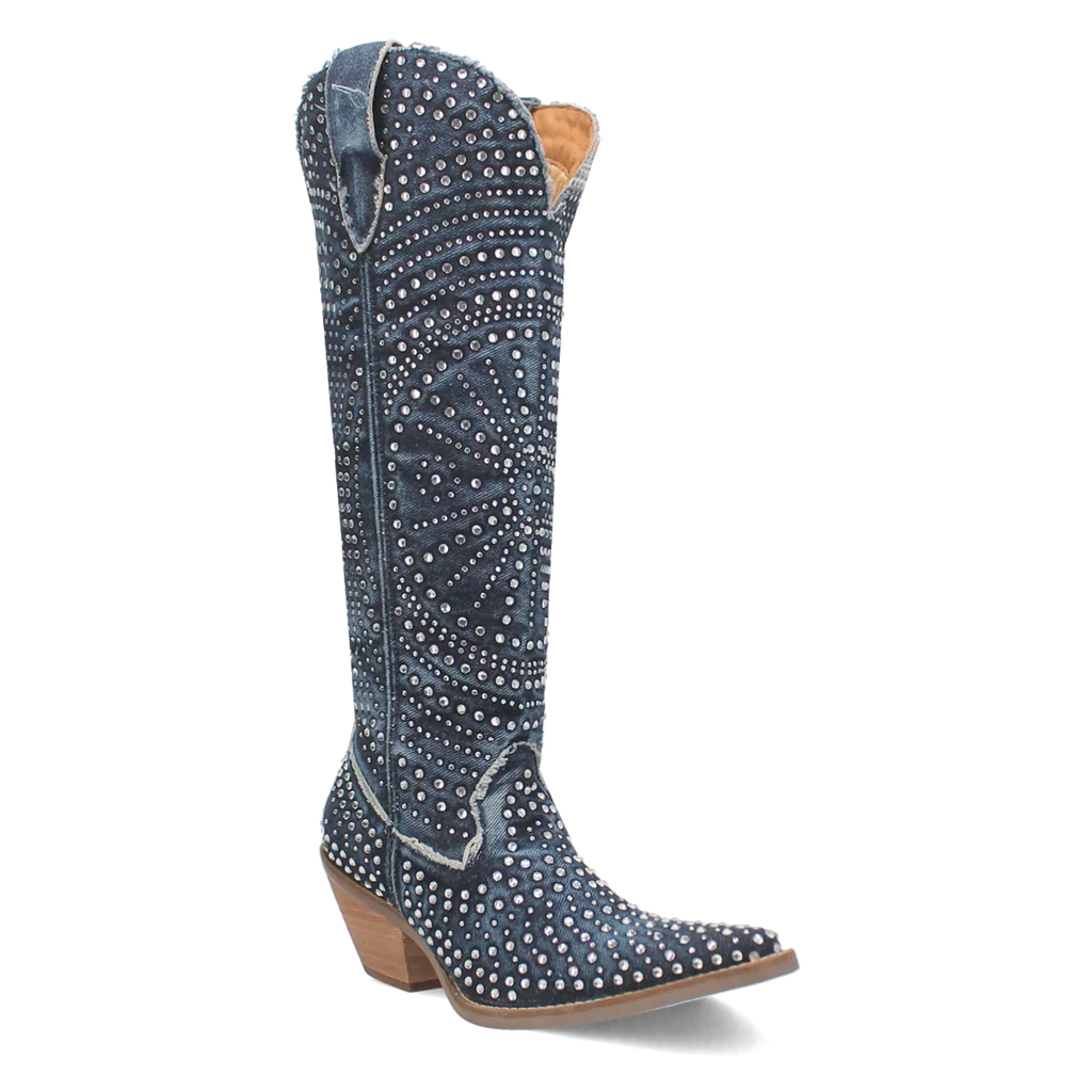 Dingo Honkytonk Honey - Women's Denim Cowgirl Boots