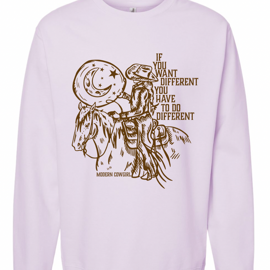 Do Different Crewneck Sweatshirt