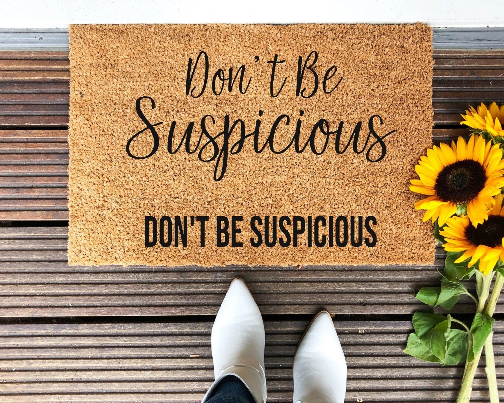 Don't Be Suspicious Doormat