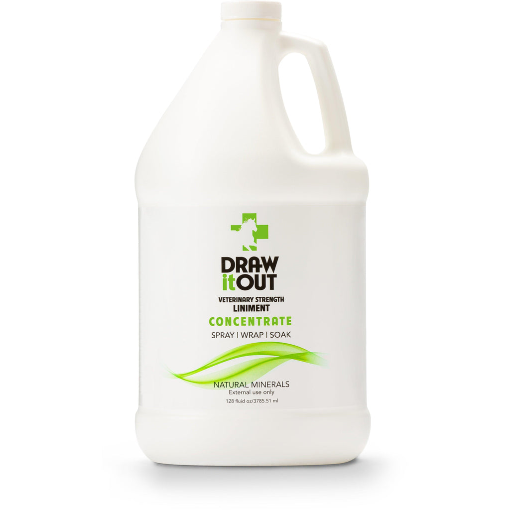 Draw It Out® 128oz Horse Liniment Concentrate | Gallon Refill