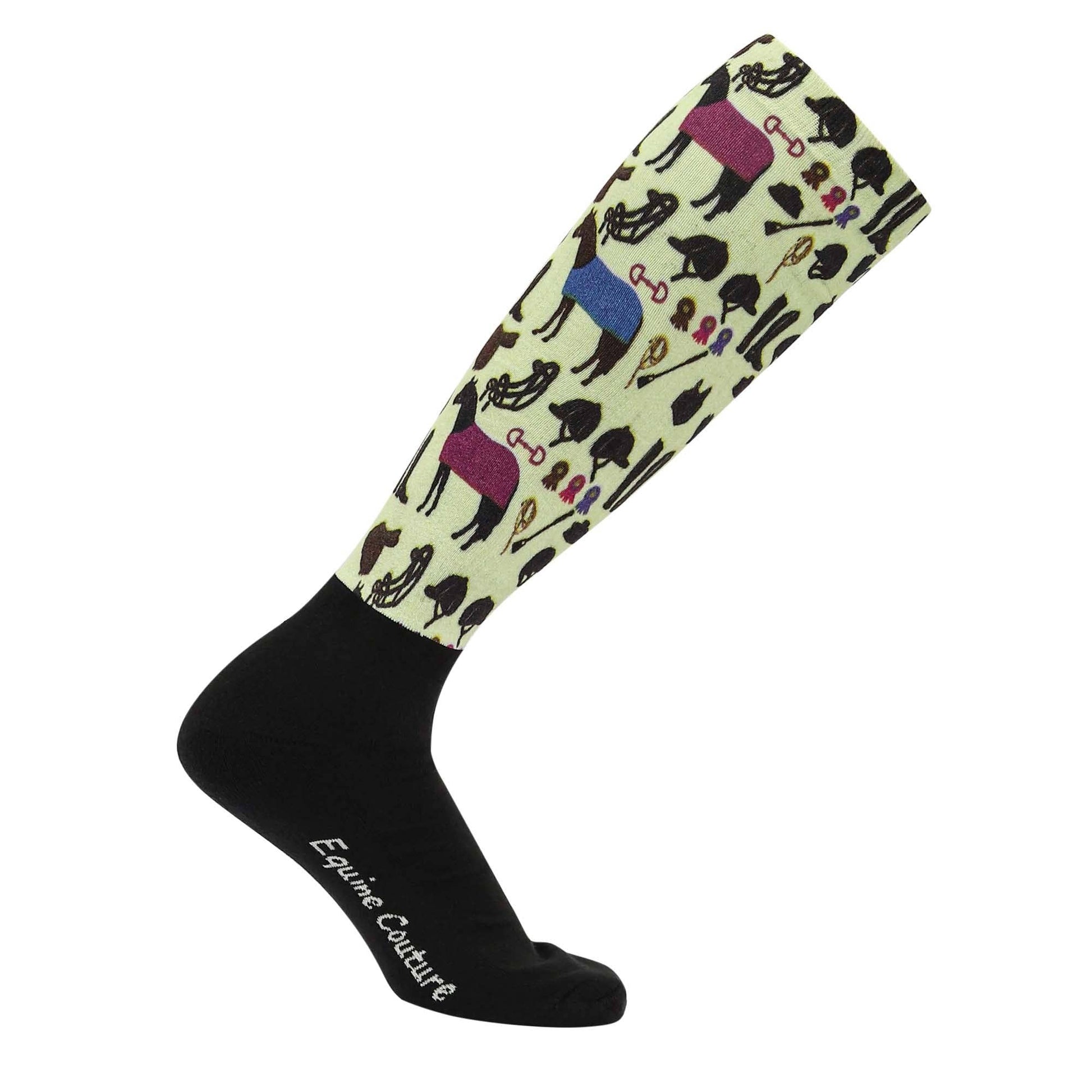 Equine Couture Ladies OTC Boot Socks- Show Day: STD