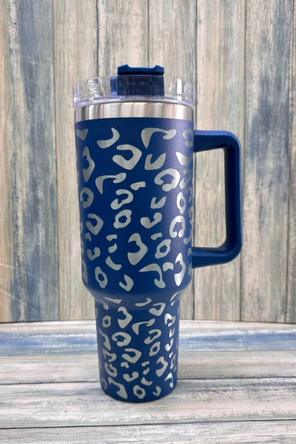 LEOPARD STAINLESS STEEL TUMBLERS CUP 40oz