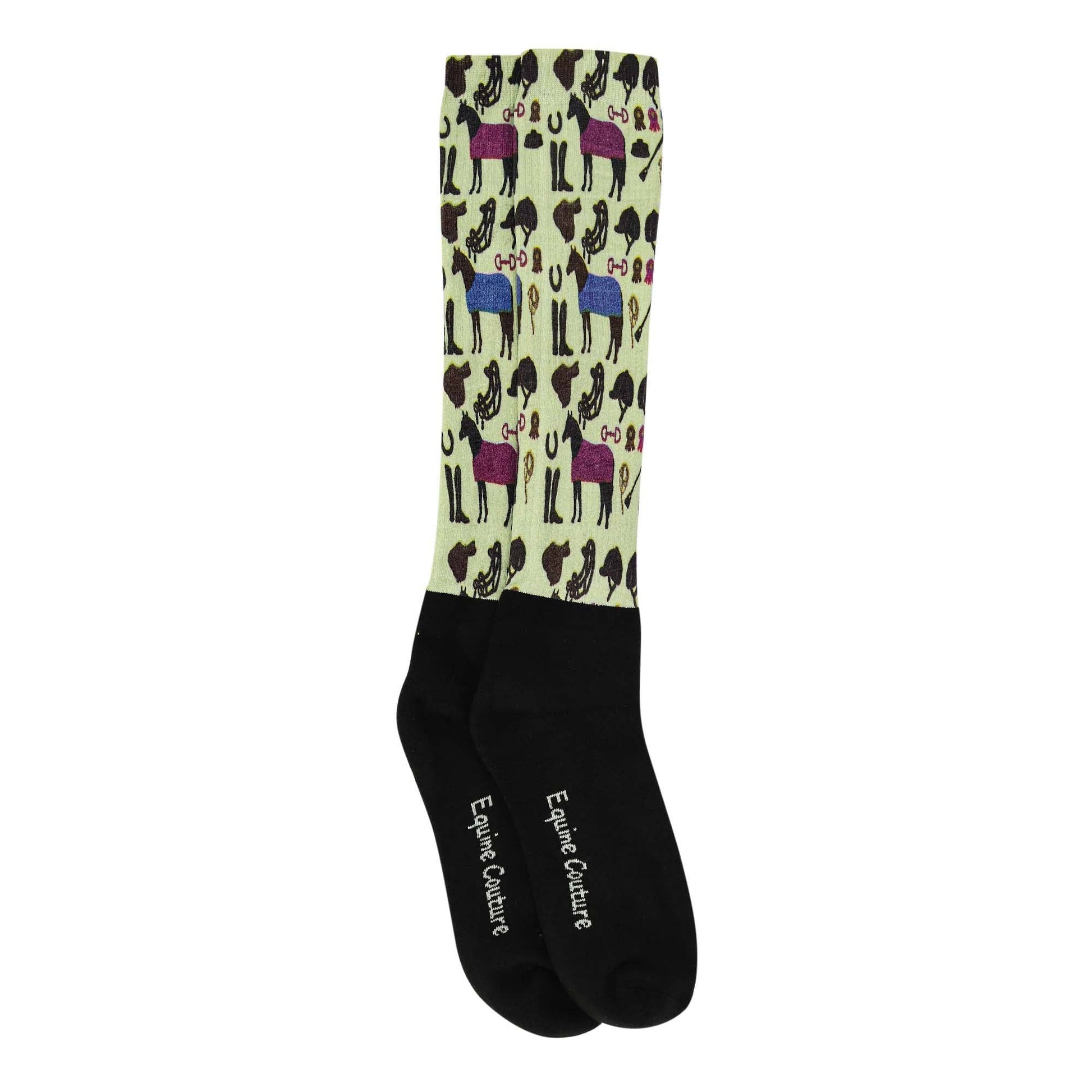 Equine Couture Ladies OTC Boot Socks- Show Day: STD
