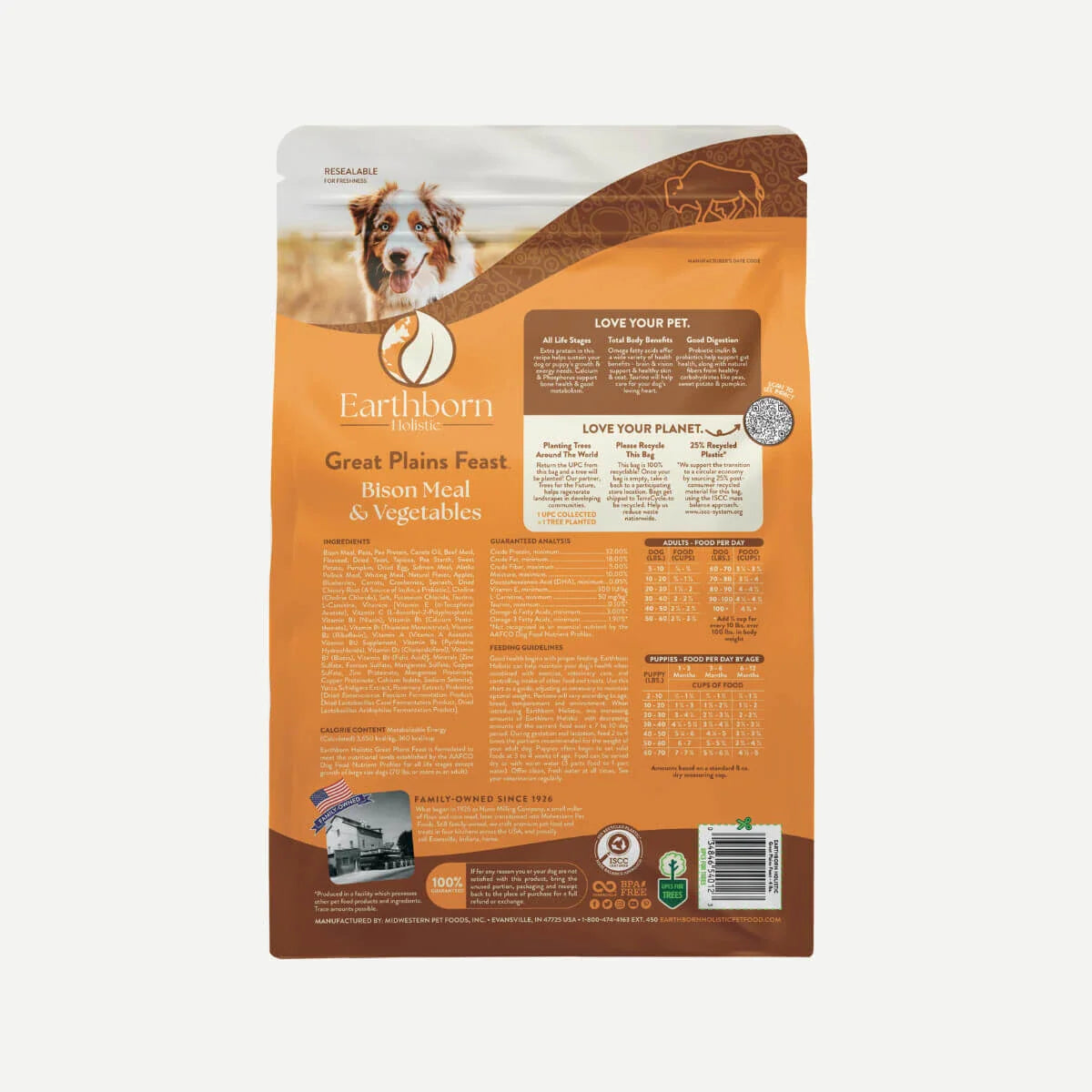 Earthborn Grain Free Great Plains Feast Dry Dog Food