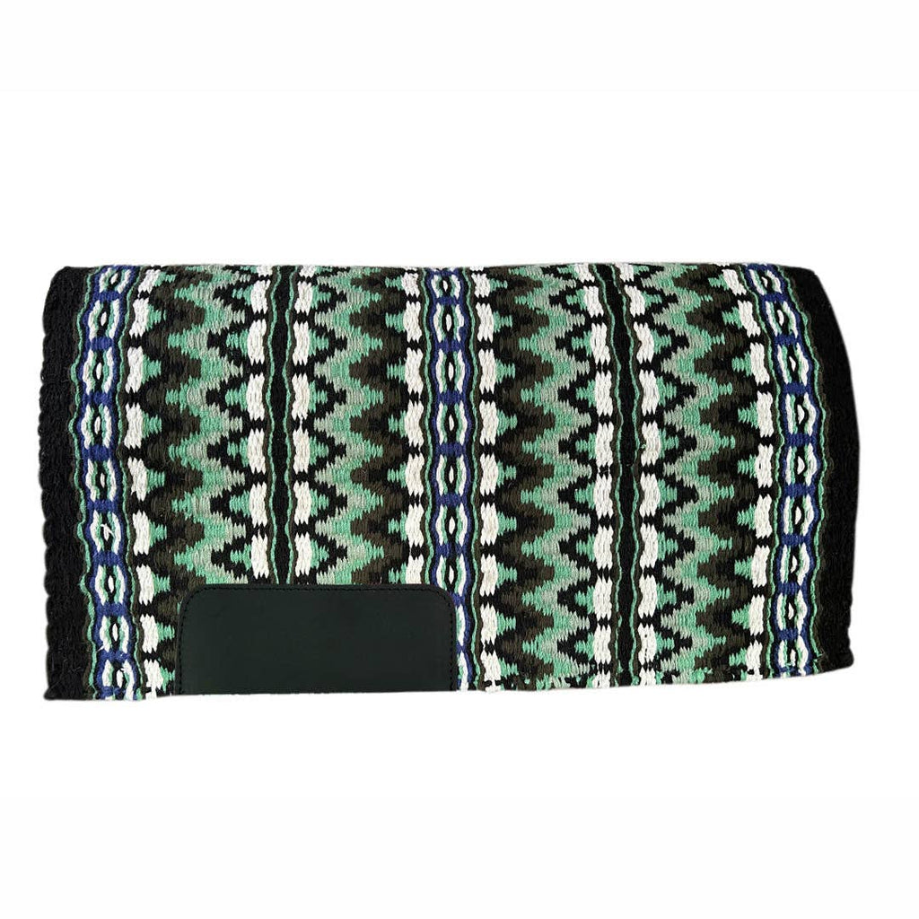 TuffRider Double Weave Western Saddle Blanket 34" X 40": Multi-009 / 34x40