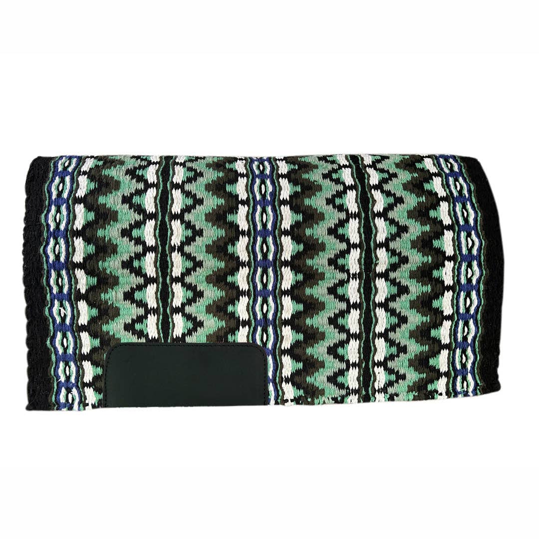 TuffRider Double Weave Western Saddle Blanket 34" X 40": Multi-002 / 34x40