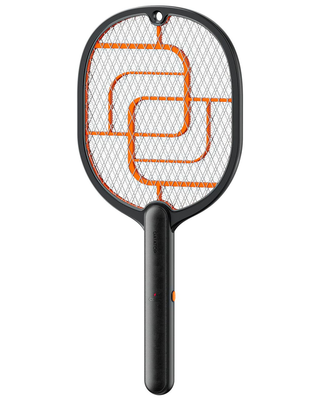 Electric Fly Swatter, 3200V Battery Powered Handheld Fly Zapper, 3-Layer Protection Grid Bug Zapper Racket for Home Bedroom Kitchen Office Backyard Patio Indoor Outdoor