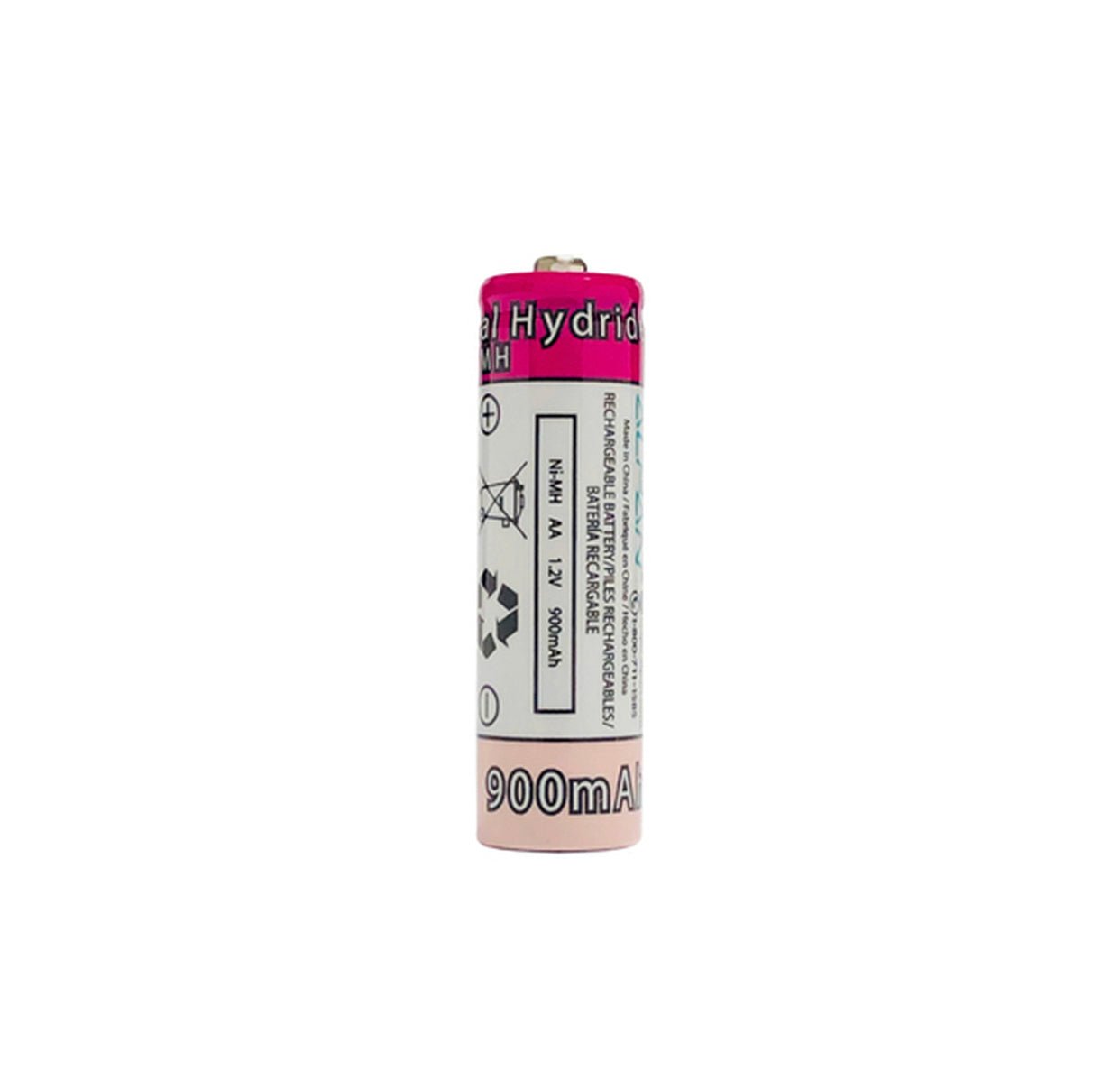 Energizer Rechargeable Batteries For Solar Lights Nickel Metal Hydride  1.2V AA / AAA 700- 900 mAh Batteries