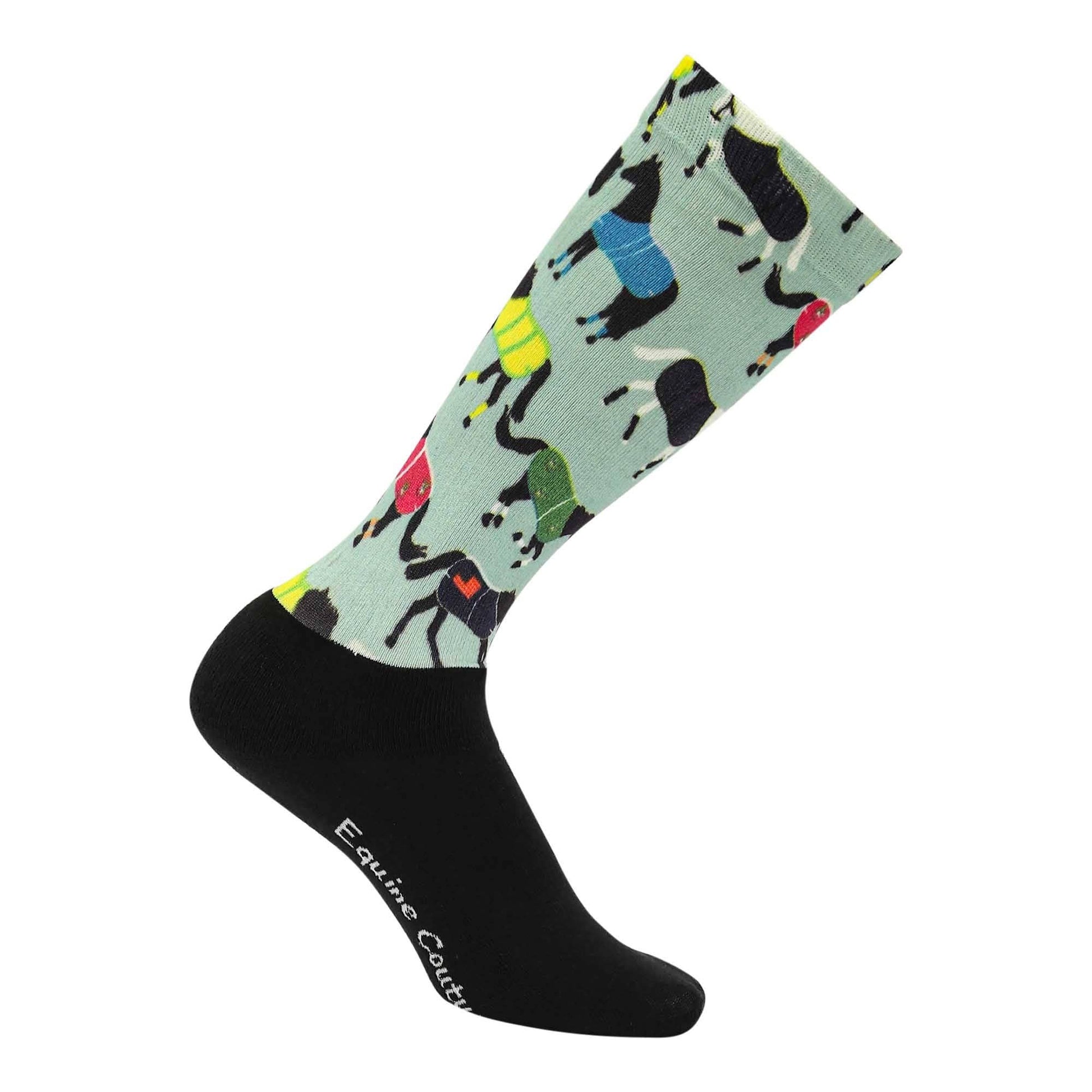 Equine Couture Children'S OTC Boot Socks- All Bundled Up: STD