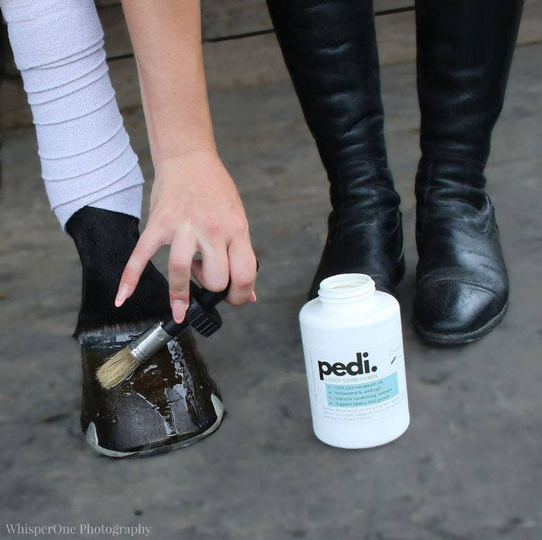 Pedi. A Hoof Conditioner (half pint/pint)