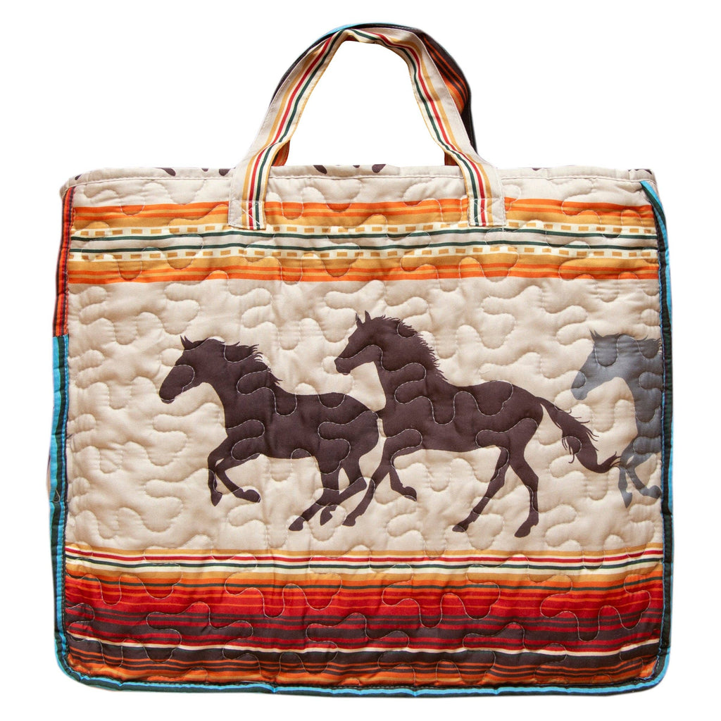 Western Stripe Quilt Set – Southwestern-Inspired Bedding