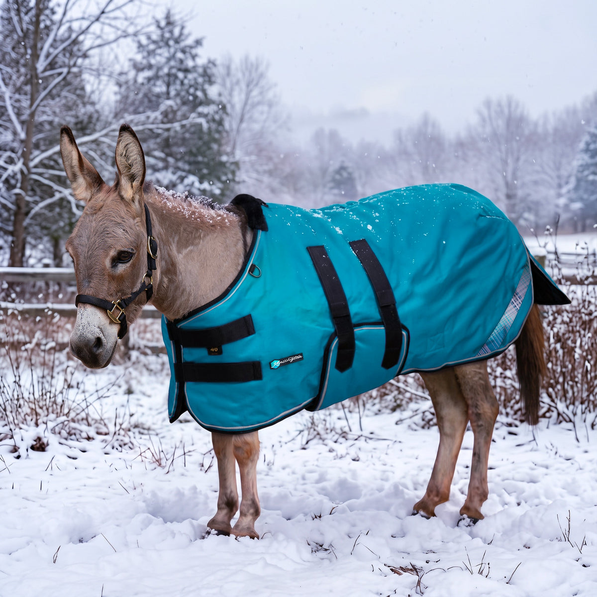 New 1200D Mini Donkey 300G Heavy Weight Winter Turnout Blanket - Waterproof & Breathable