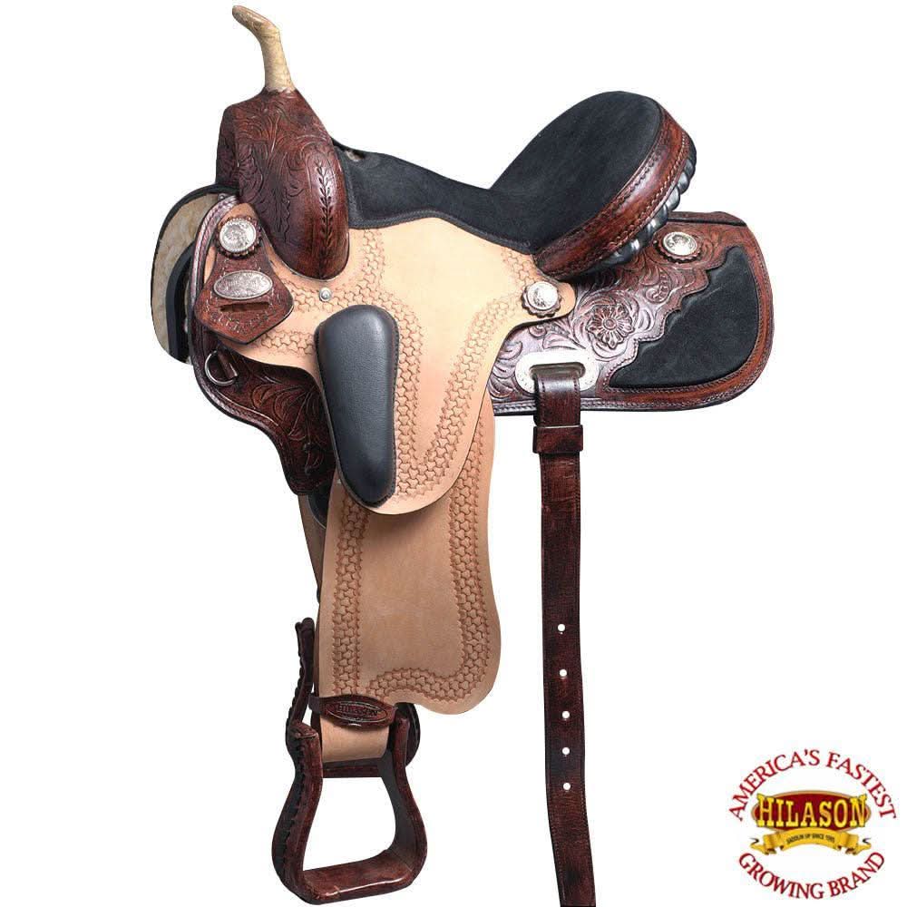 Flex Tree Western Horse Saddle American Leather Trail Barrel Racing By Hilason