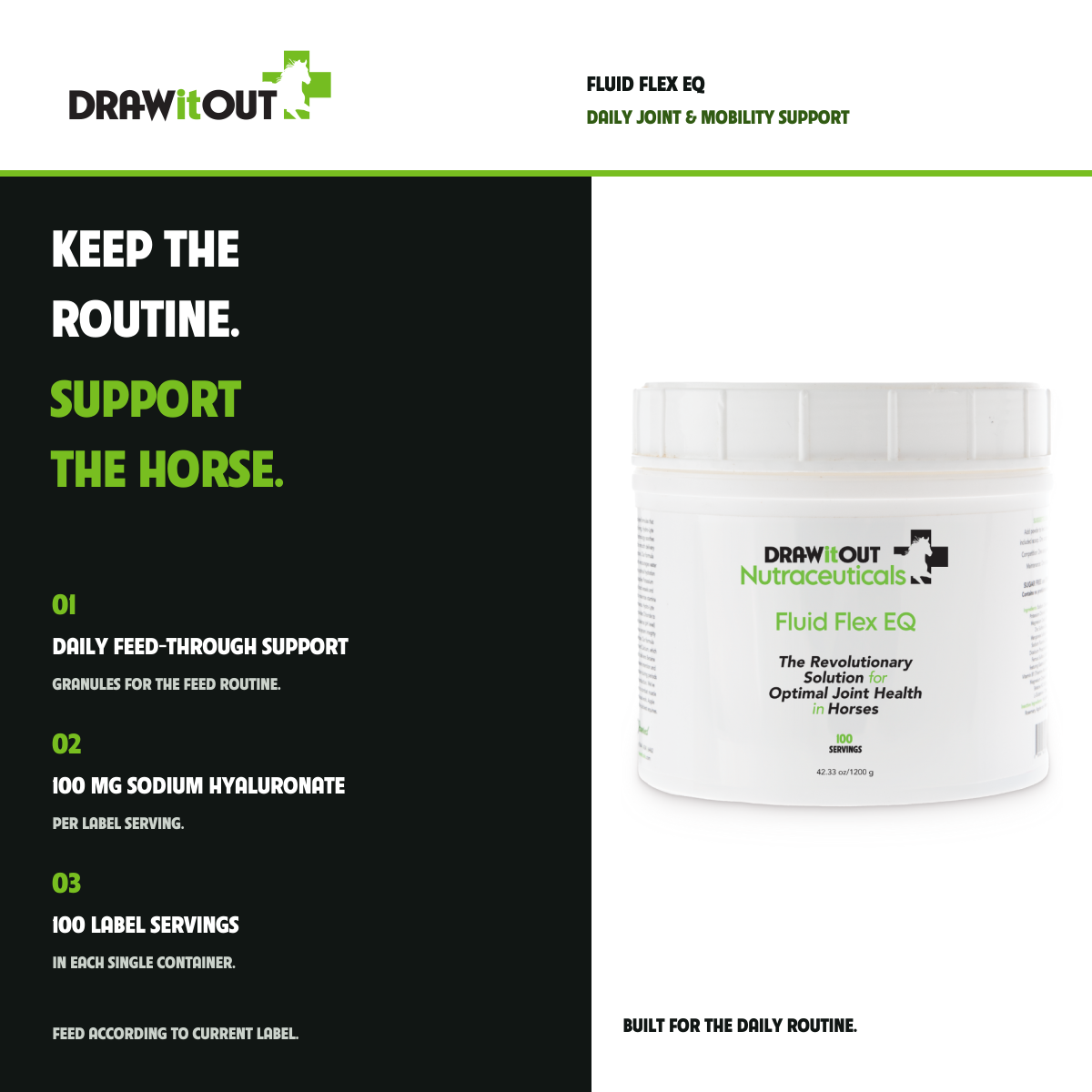 Fluid Flex EQ® | Horse Joint & Mobility Support