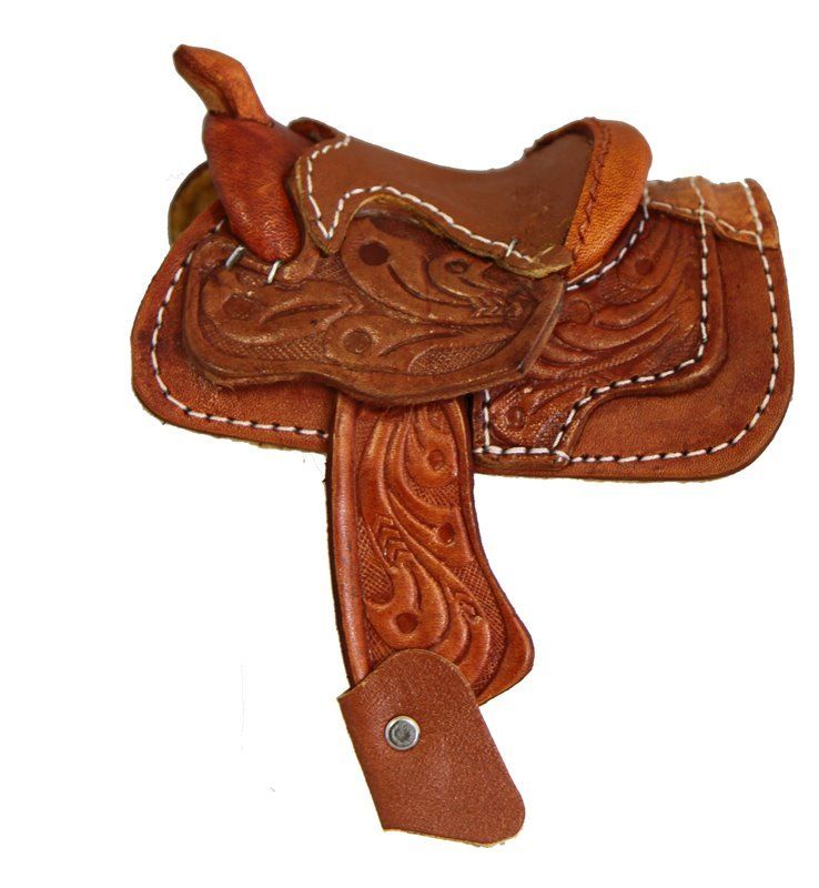 AJ Tack 2 Inch Seat Decorative Western Saddle