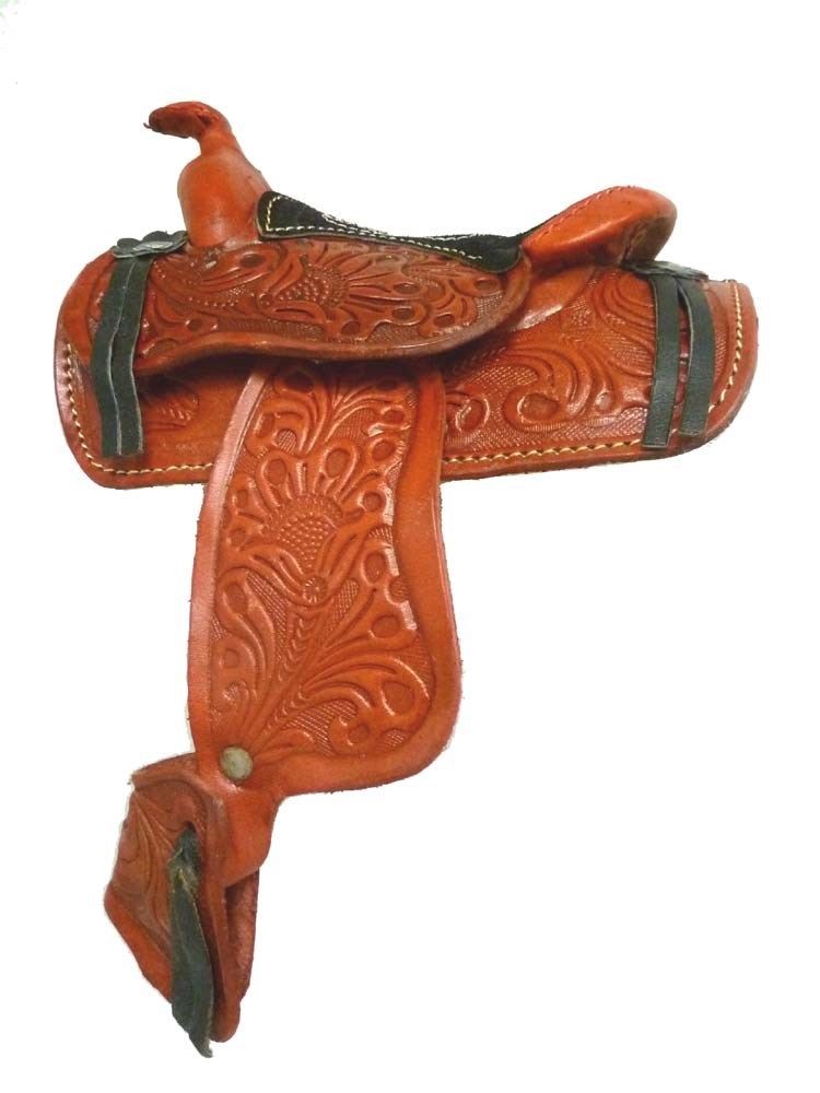 AJ Tack 5" Seat Decorative Western Saddle