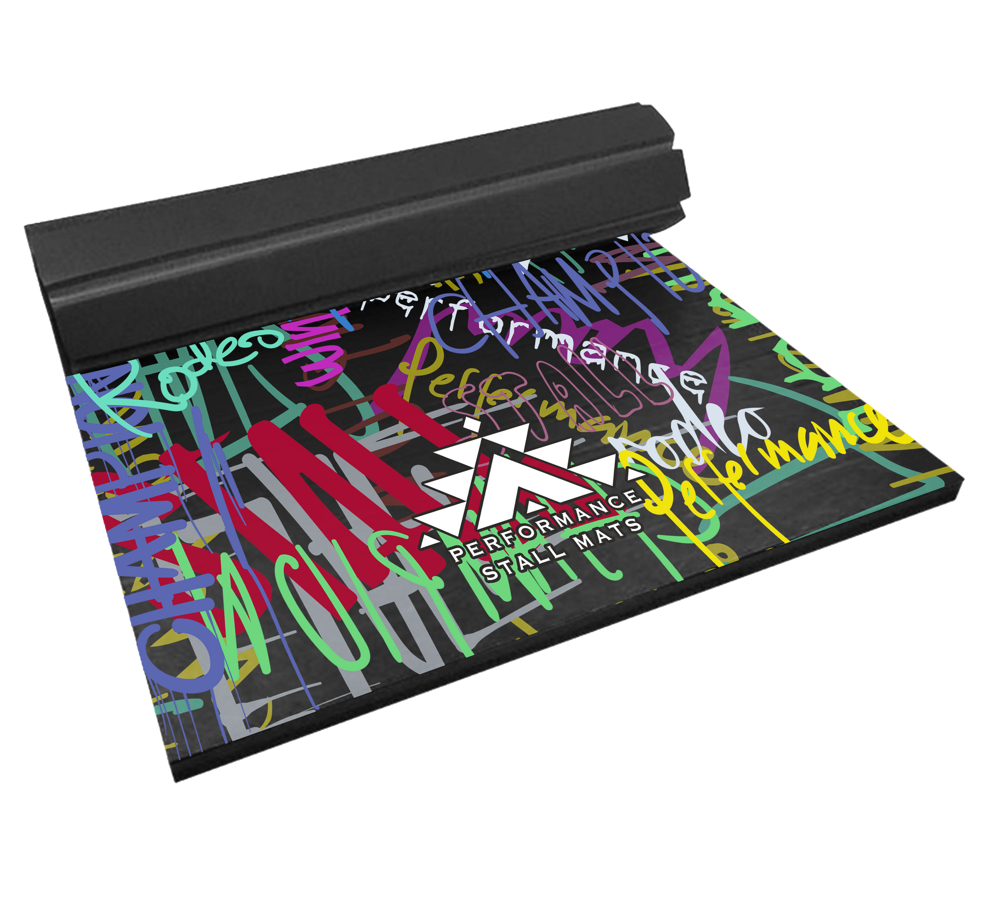 Portable Stall Mat Street Art Design 5x10