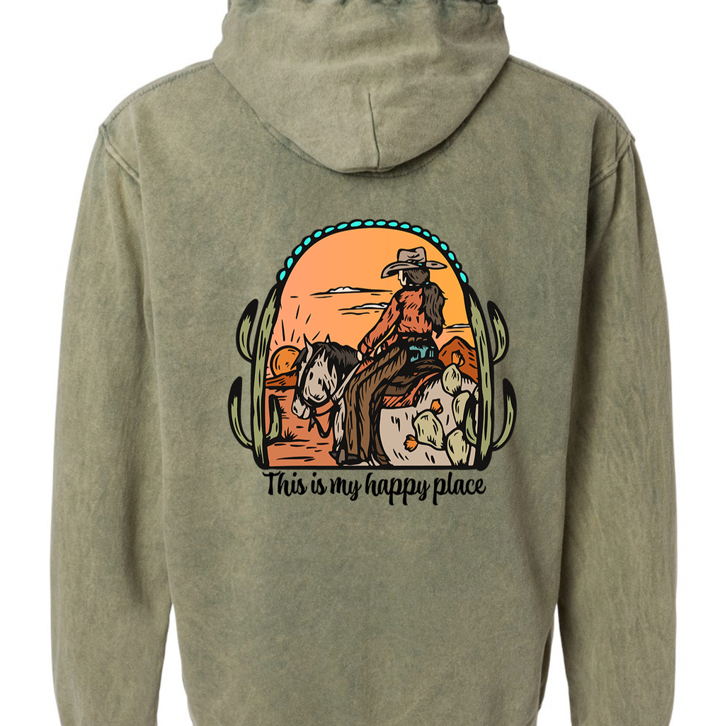 Happy Place Color Hoodie